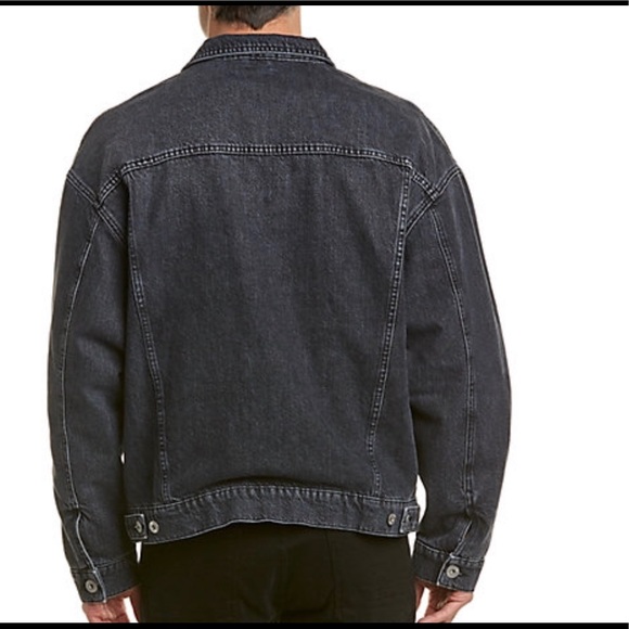 🎉HP🎉 NWT HUDSON Mens Jean Trucker Jean Jacket M - Picture 2 of 8